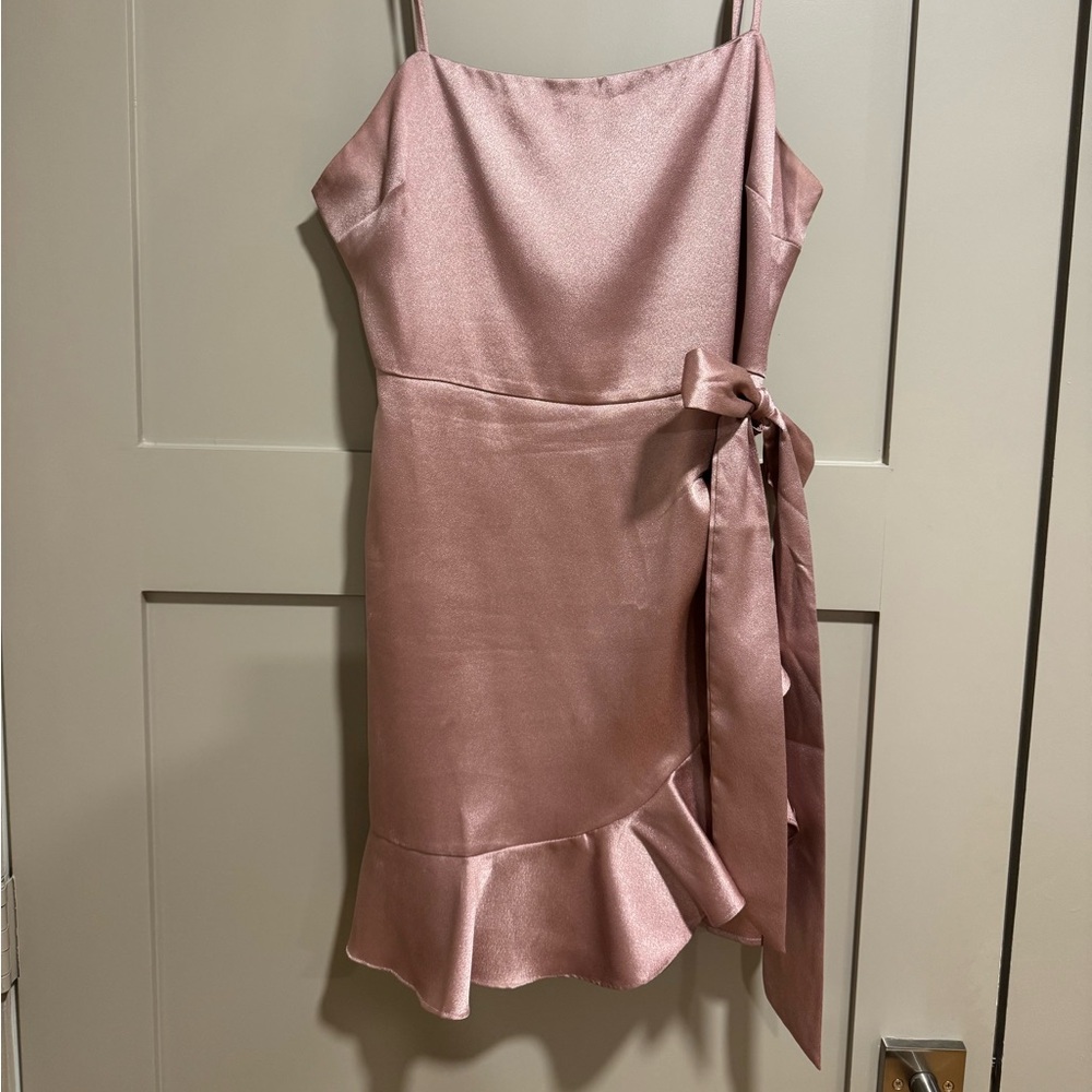 Cotton Candy Pink Mini Dress